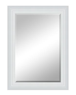 White Wood Mirror Frame