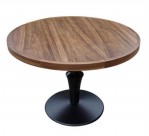 Walnut Veneer Restaurant Table