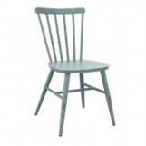 Vagas Light Blue Outdoor Side Chair