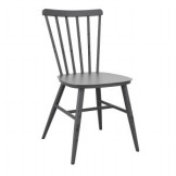 Vagas Dark Grey Outdoor Side Chair