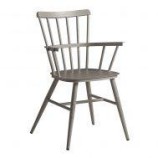 Vagas vintage Dark Grey Outdoor Side Chair