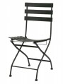 Metal Folding Chair Black