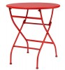 Folding Outdoor Table Red