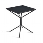 Origami Black Square Outdoor Dining Table
