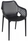 Summer Outdoor Arm Chair Black