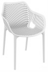 Summer Outdoor Arm Chair White