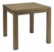 Quad Outdoor Square Table Weathered